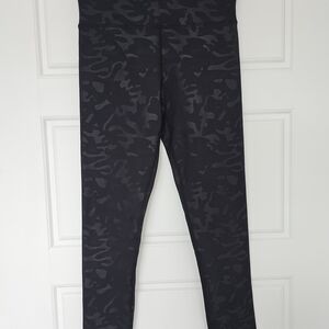 ZYIA Black Camo High-Waist Leggings